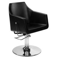 Friseurstuhl 205431 schwarz mit verstellbare Rückenlehne Friseurstuhl 205431 schwarz mit verstellbare Rückenlehne