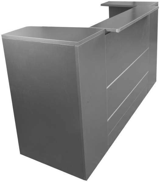 Empfangstresen E2KP60 grau Empfangstheke