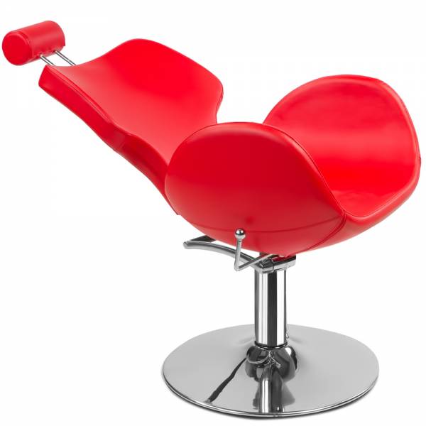 Fauteuil de coiffure 205172 rouge