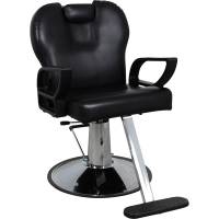 Friseurstuhl s53848 schwarz mit verstellbare Rückenlehne-Copy Friseurstuhl s53848 schwarz mit verstellbare Rückenlehne-Copy