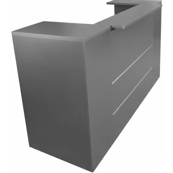 Empfangstresen E2KP60 grau Empfangstheke