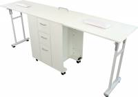 Manikürtisch MT3903 Klapptisch weiß Schreibtisch Manikürtisch MT3903 Klapptisch weiß Schreibtisch
