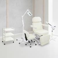 Vorschau: Kosmetikkabine – vollelektrisch, ergonomisch, modern, perlweiß 907701d Vorschau: Kosmetikkabine – vollelektrisch, ergonomisch, modern, perlweiß 907701d