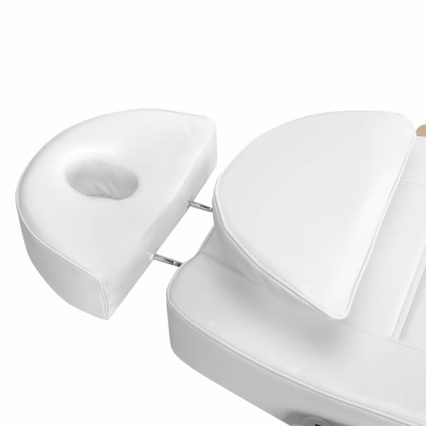 Fußpflegestuhl 120273 weiß holz 5 Motoren