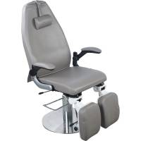 223713 Fußpflegestuhl grau 223713 Fußpflegestuhl grau
