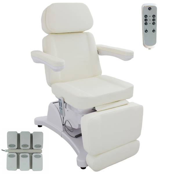 Vollelektrische Kosmetikliege 3 Motoren Perlweiß Modell 107701