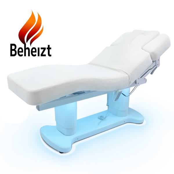 Wellnessliege Massageliege 4 Motoren Memoryfunktion Heizung LED VL00042H