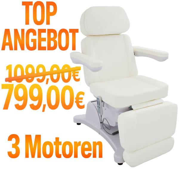 TOP-ANGEBOT! Vollelektrische Kosmetikliege Perlweiß 107701
