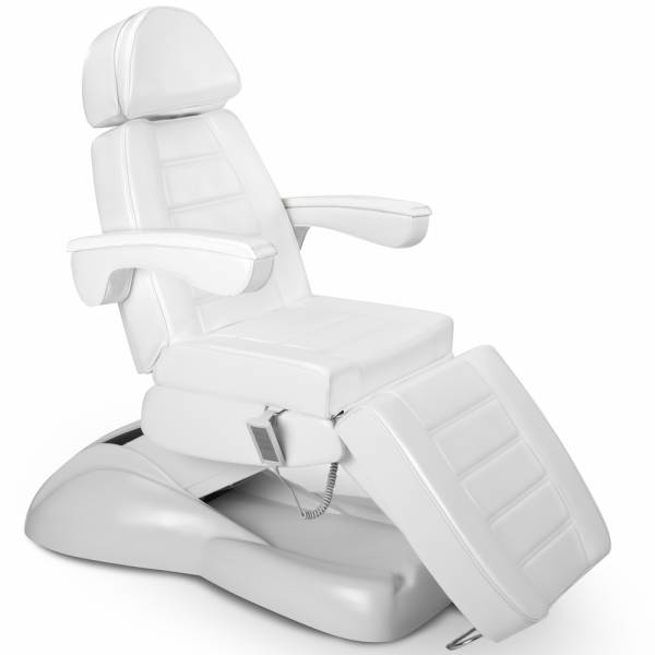 Lettino cosmetico completamente elettrico 100273W bianco 3 motori