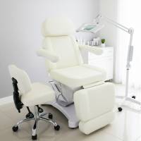 Kosmetikkabine – vollelektrisch, ergonomisch, modern, perlweiß 907701a Kosmetikkabine – vollelektrisch, ergonomisch, modern, perlweiß 907701a