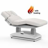 003838H massage table white with 4 motors heating 003838H massage table white with 4 motors heating