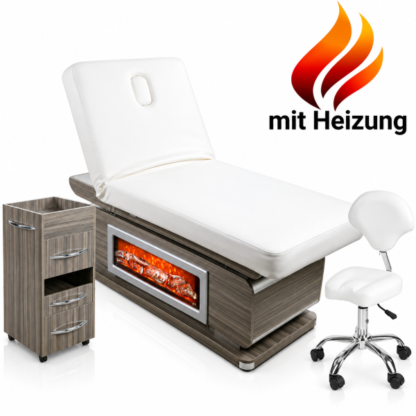 Kosmetikkabine Massagekabine mit Heizung und Kamin 902342H (0897A)