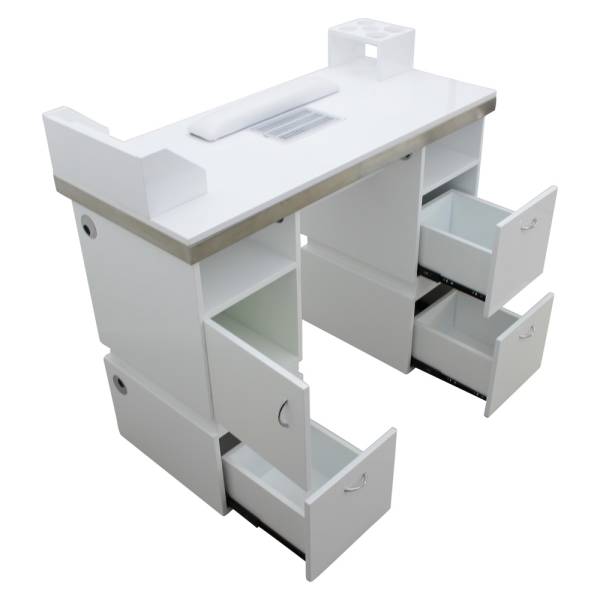 Profi-Manikürtisch 602005 weiß MT007309