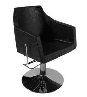 Friseurstuhl 203431 dunkelbronze mit verstellbare Rückenlehne Friseurstuhl 203431 dunkelbronze mit verstellbare Rückenlehne