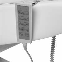 Preview: Fußpflegestuhl 120273 weiß holz 5 Motoren Preview: Fußpflegestuhl 120273 weiß holz 5 Motoren