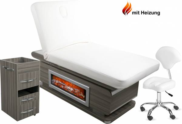 Kosmetikkabine Massagekabine mit Heizung und Kamin 902342H (0897A)