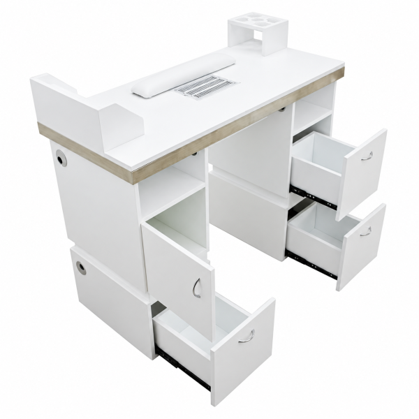 Profi-Manikürtisch 602005 weiß MT007309