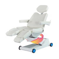 Vollelektrischer Fußpflegestuhl mit 5 Motoren Weiß LED F03873a Vollelektrischer Fußpflegestuhl mit 5 Motoren Weiß LED F03873a