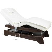 Massage table 040208 white / coffee Massage table 040208 white / coffee