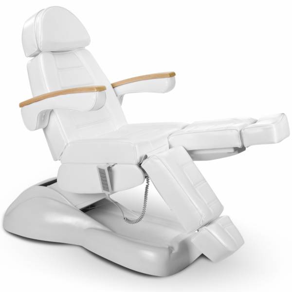 Fußpflegestuhl 120273 weiß holz 5 Motoren