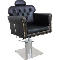 Friseurstuhl s55920 mit verstellbarer Rückenlehne schwarz Friseurstuhl s55920 mit verstellbarer Rückenlehne schwarz