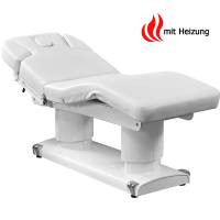003838H Table de massage blanche avec 4 moteurs chauffants et mémoire 003838H Table de massage blanche avec 4 moteurs chauffants et mémoire