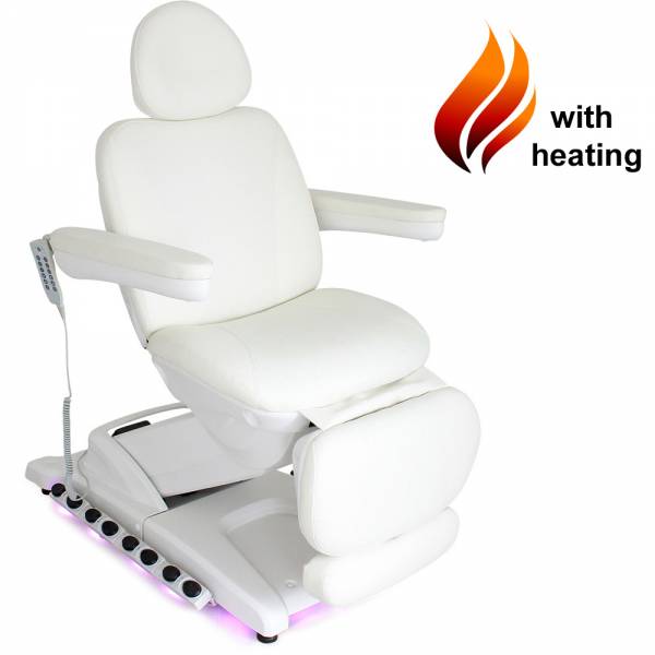 Kosmetikliege L03872f weiß mit 4 Motoren & Heizung full function