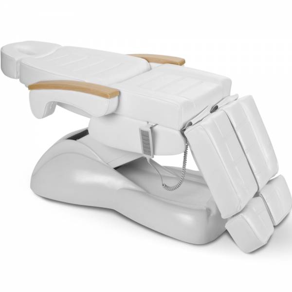 Fußpflegestuhl 120273 weiß holz 5 Motoren