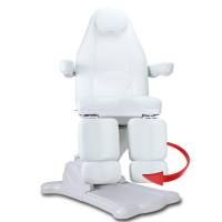 Vollelektrischer F06672a Fußpflegestuhl mit 5 Motoren weiß Vollelektrischer F06672a Fußpflegestuhl mit 5 Motoren weiß