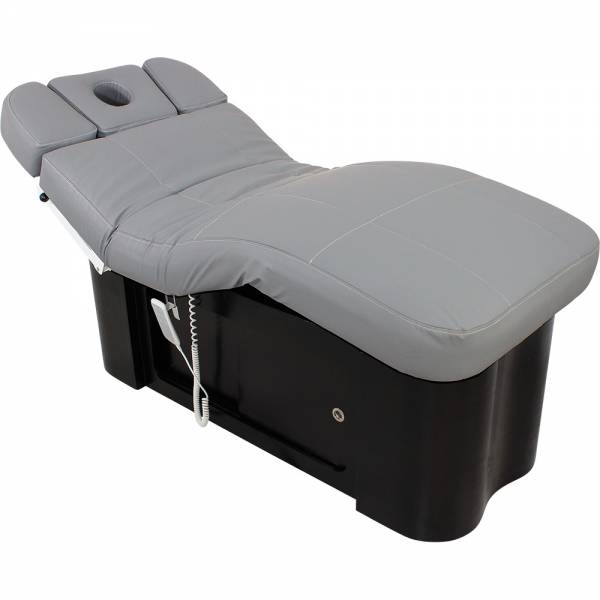 Wellness- Massageliege L20895 grau / schwarz