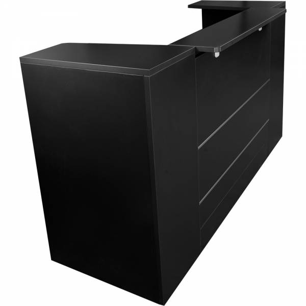 Reception counter E0KP60 black Reception counter