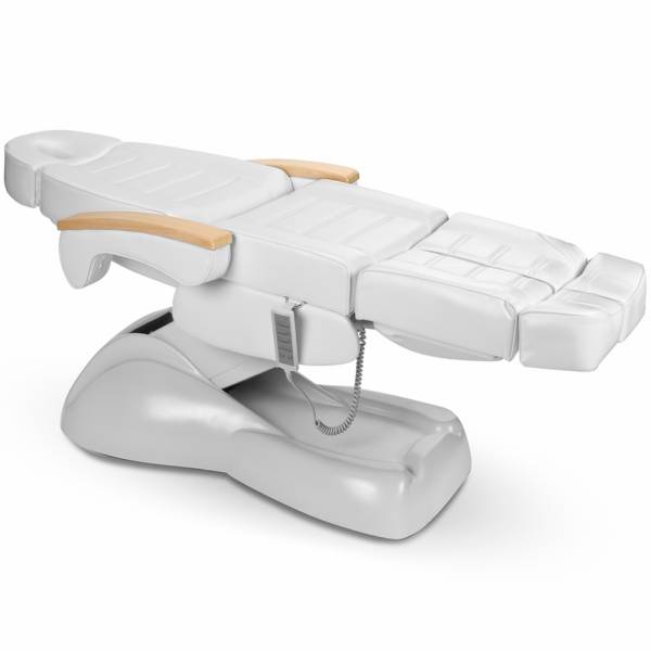 Fußpflegestuhl 120273 weiß holz 5 Motoren