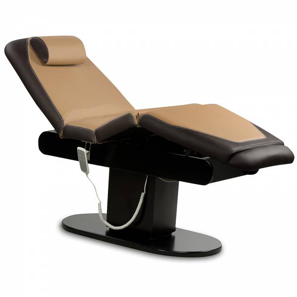 010869 dunkelbraun/beige Massageliege Wellnessliege