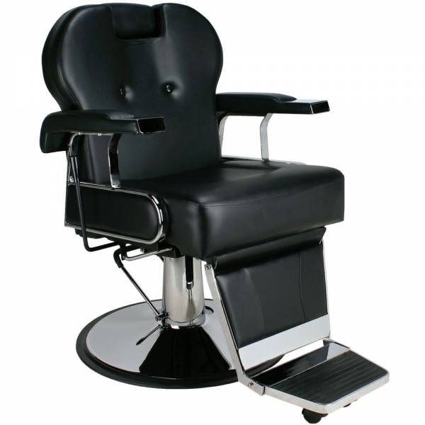 Barber Herrenstuhl Friseurstuhl 205812 schwarz