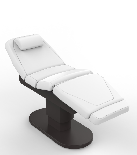 Massageliege Wellnessliege schwarz/weiß 052347 / 050869