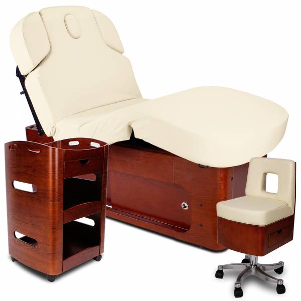 Kosmetikkabine-Massagekabine 933381 creme / braun