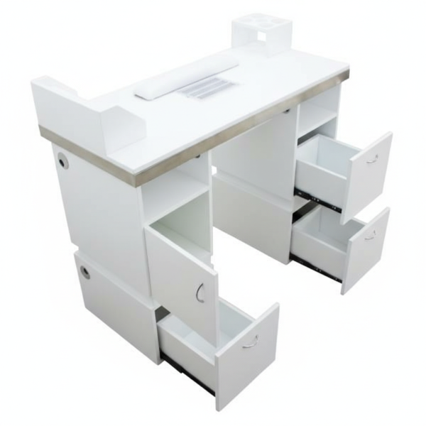 Profi-Manikürtisch 602005 weiß MT007309